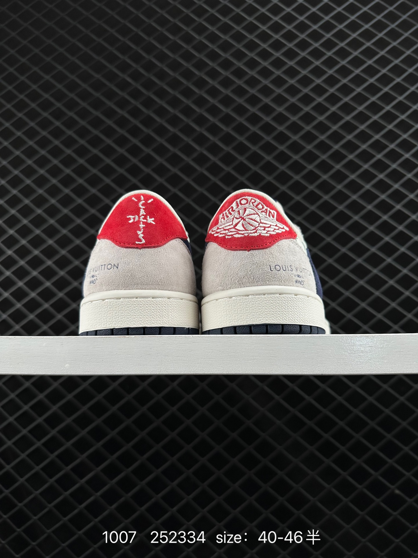 fragment design x Travis Scott x Nike Air Jordan 1 Low OG SP”Black/Green Toe“